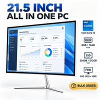 21,5 inch All-in-One pc desktopcomputer Intel Core i5 8GB 16GB RAM 256GB 512GB SSD Groothandel Kantoor AIO pc