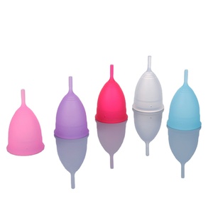 Canack medical silicone menstrual cup girl lady menstrual cup