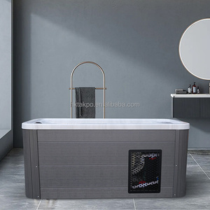 Acrylic Outdoor Water Therapy Ice Bath Cold Plunge Tub Water Chiller Cooling and Heating System - Product Image 3