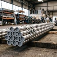 Tuyau soudé en acier inoxydable ASTM A312 304 pour système de conduites d'incendie à gicleurs