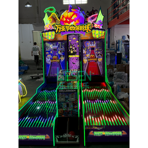 Machine d'arcade de <span class=keywords><strong>bowling</strong></span> à récompenses pour 2 joueurs, à fort potentiel de revenus, pour Halloween, <span class=keywords><strong>jeu</strong></span> commercial à monnayeur pour les exploitants de parcs d'attractions - Product Image 2