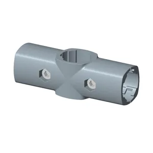 J28-C90 angle droit 90 connecteur en aluminium barre fixe en rotation En Aluminium tuyau 28 mm accessoires tuyau connecteur