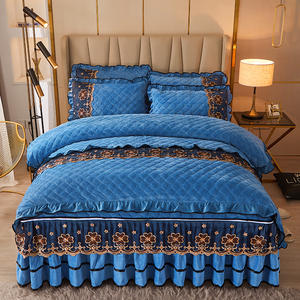 Avrupa Saray Tarzı Bordo Prens 4 Parça Yorgan Yatak Örtüsü - Product Image 2