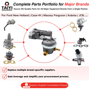 RE68345 Tractor Combine Excavator Forklift Dozer Feller Buncher Mechanical Fuel Lift Pump for John Deere Fuel Pump No OMQ - Product Image 2