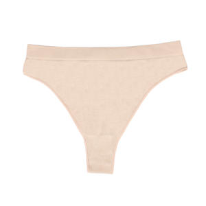 Tanga de Mujer Transpirable de Tela No Tejida 2024, Sexy, de Tiro Bajo, con Tirantes Elásticos y Logotipo en la Cintura - Product Image 4