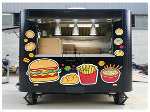 Camión de Comida Móvil ACB Nuevo, Totalmente Equipado, de Fibra de Vidrio y Aluminio, Estilo Café y BBQ, con Cocina y Baño Integrados - Product Image 4