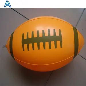 Ballon de plage gonflable en PVC imprimé football américain pour enfants ballon gonflable gonflable