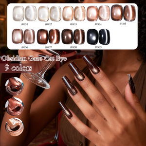 طلاء أظافر جل ZRKGEL خالٍ من الهيما بـ 9 ألوان لامعة، غير سام وصديق للبيئة، يجف بالأشعة فوق البنفسجية/LED، معتمد من CE للاستخدام المهني والمنزلي - Product Image 3