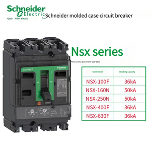 Disjoncteur à boîtier moulé NSX400F 400A 3P3D NSX400F TM400D 3P, capacité de coupure 100kA, tension 400V - Product Image 5