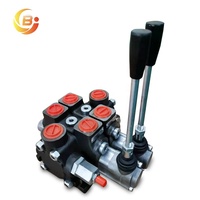 Vanne de commande hydraulique manuelle à double action Junbao série PC100 27 GPM pour tracteur – Vente en gros