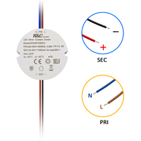 Alimentation électrique 12v 24v AC DC Smps Courant constant 10W 20W 30W 40W 50W Bande lumineuse LED Alimentation à découpage Driver LED