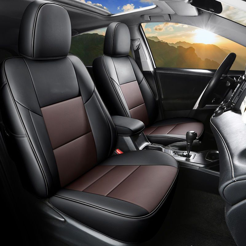 Universal Full Set Cloth Seat Covers For Toyota Cars (Avalon, Camry, Corolla, RAV4, Yaris, Tacoma)