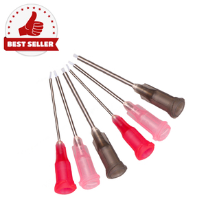 Piezas de soporte y cinta desechable para manos, aguja de jeringa 25G 32G con aplicador Dental, boquilla dispensadora Roma - Product Image 1