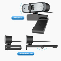 Transmisión webcam cámara web fhd autofocus 1080p 60fps webcam usb 720 webcam con micrófono