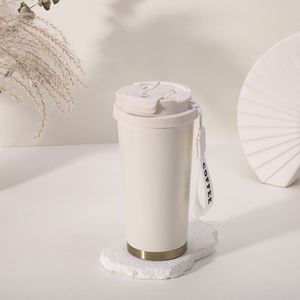 Vaso Térmico de Acero Inoxidable de 530 ml con Logotipo Personalizado, Taza de Viaje Aislada para Bebidas Frías y Calientes, Taza de Café para Viaje - Product Image 2
