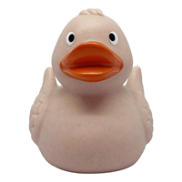 Nouveaux canards en caoutchouc écologiques de 8 cm, biodégradables, en matériau de blé