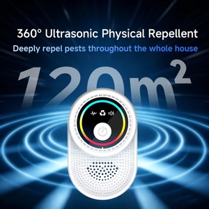 Répulsif à ultrasons <span class=keywords><strong>pour</strong></span> souris et rats, dispositif extérieur écologique à semi-conducteurs 20kHz 25 40kHz - Product Image 2