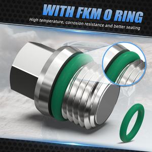 Tapón de Drenaje de Aceite Magnético para Diferencial Delantero NICECNC UTV para <span class=keywords><strong>Can</strong></span>-<span class=keywords><strong>Am</strong></span> <span class=keywords><strong>Maverick</strong></span> X3 2018-23 <span class=keywords><strong>Sport</strong></span> 1000R Trail 1000 Commander 700 - Product Image 3