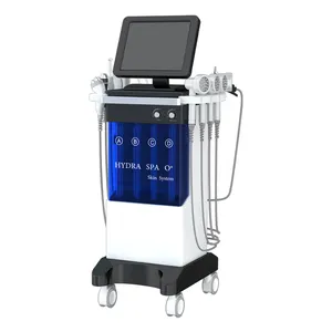 Huanshi Hot Selling 11 In 1 Hydro Microdermabrasion Dermabrasion Peel Facial Machines for Skin Care Deep Cleaning