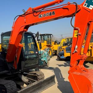 Excavatrice d'occasion Hitachi ZX60, mini-excavatrice Hitachi d'occasion, 6 tonnes, 7 tonnes, machine d'excavation Hitachi ZX60 à vendre - Product Image 3