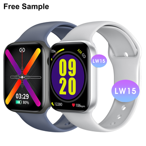 Oem reloj inteligente monitor de ritmo cardíaco lw15 azulejos ver iwo muestra <span class=keywords><strong>gratis</strong></span> reloj inteligente lw15 - Product Image 3