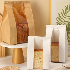 <span class=keywords><strong>Bolsa</strong></span> de <span class=keywords><strong>pan</strong></span> <span class=keywords><strong>Kraft</strong></span> marrón a prueba de grasa personalizada al por mayor con ventana, gran oferta, <span class=keywords><strong>bolsa</strong></span> de <span class=keywords><strong>pan</strong></span> con lazo de estaño, bolsas de comida <span class=keywords><strong>Kraft</strong></span> - Product Image 3