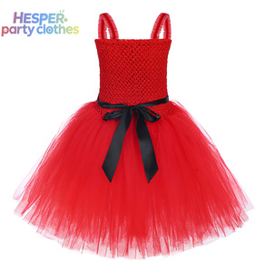 Vestido de Tutú Navideño de Santa Claus HESPER para Disfraces Navideños, Vestidos de Princesa Reno, Ropa de Año Nuevo para Niños - Product Image 3
