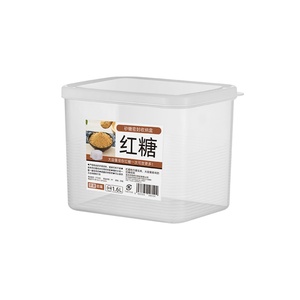 Acrylic <b>Food</b> Storage Box PE <b>Plastic</b> <b>Container</b> for Dry <b>Food</b> Fresh Style Bread Bin for Kitchen or Work Safety First - Product Image 1