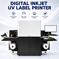 Imprimante jet d'encre UV industrielle automatique 600 DPI tout-en-un pour codes-barres, QR codes, étiquettes, films et emballages