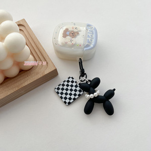 Cartoon Creative Small Animal Pendant <b>Balloon</b> Dog Keychain Key Purse Bag Charms Pendant Plastics <b>Balloon</b> Dog Jelly Key Chains - Product Image 4