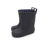 جديد مصمم للدجاج المضادة للانزلاق Rainboots طباعة أحذية مطر للأطفال
