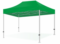 Tente d'auvent personnalisée de logo stable de la meilleure qualité 13x20ft tente portative de belvédère résistante légère et imperméable sans outil pour la foire commerciale
