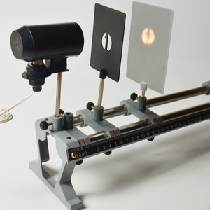 Banc optique, accessoires d'équipement pour expériences de physique au collège, écran, lentille concave, lentille convexe, source lumineuse F - Product Image 2