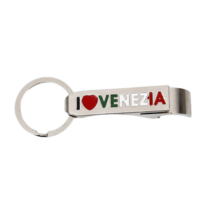 Llavero abridor de botellas Italia personalizado I Love Italy llavero de recuerdo de aleación de Zinc de esmalte suave abridor de botellas - Product Image 3