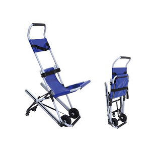 सीढ़ियों के स्थानांतरण रोगी के लिए मैनुअल हल्के सीढ़ियां लिफ्ट निकासी व्हील चेयर - Product Image 5
