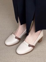 Chaussures habillées classiques pour femmes, style mocassins, vente en gros OEM/ODM, idéales pour le quotidien, le bureau et les occasions professionnelles