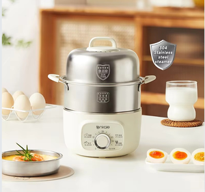 Hervidor de Huevos Eléctrico con Enchufe Británico de 3 Pines, Vaporera Automática de Alimentos, Mini Cocedor de Huevos para Habitación de Hotel, Cocina Casera, Restaurante. - Product Image 2