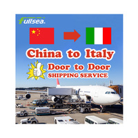 Service d'expédition express LCL porte-à-porte de Chine vers l'Italie, fret aérien pour marchandises générales