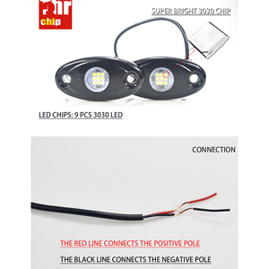Lampe néon pour <span class=keywords><strong>voiture</strong></span> 9 LED accessoires décoratifs Lumière LED <span class=keywords><strong>sous</strong></span> le tube de <span class=keywords><strong>voiture</strong></span> Système néon d'ambiance pour voitures - Product Image 3