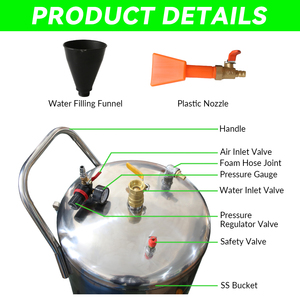 Máy Tạo Bọt Nâng Cấp SPS Máy Tạo Bọt Rửa Xe Máy Tạo Bọt - Product Image 3