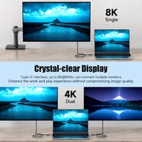 Câble de données LED Chargeur 240W Tressé PD BiO 5A Charge rapide Type-C vers Type-C USB-C numérique avec LED pour MacBook