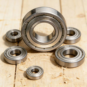 조용한 작동 6201-2RS 팬 베어링 12*28*8 mm 트레드밀 모터용 독일 체육관 장비 - Product Image 1