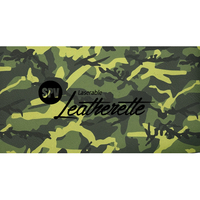12 x 24 Feuilles de similicuir imperméables de 1 mm, camouflage, gravables au laser, avec dos adhésif