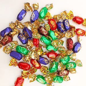 Caramelos de Goma Halal con Sabor a Mantequilla, Venta al por Mayor, Sabor Cremoso y Afrutado, Multicolores, Sabor Intenso, Paquete Familiar - Product Image 4