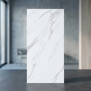 Glaciar White Statuario Porcelain Tiles 600x1200mm Premium Marble Look Floor <b>Wall</b> Collection - Product Image 3