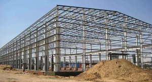 Pre-chế tạo kết cấu thép kim loại xây dựng Kit ánh sáng nhà để xe lưu trữ đổ Hàn hội thảo Barn và kho đổ - Product Image 4