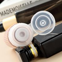 Ensemble de flacons de voyage classiques réutilisables en silicone de 90 ml, anti-poussière et durables, pour lotion de douche et crème, pour l'extérieur