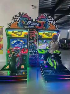 Máy Trò chơi đua xe mô tô hoạt động bằng đồng xu Máy Trò chơi đua xe mô phỏng <span class=keywords><strong>Arcade</strong></span> động cơ video máy chơi trò chơi đua xe - Product Image 6