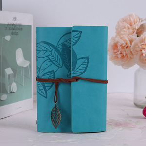 Tùy chỉnh A5 Tạp Chí cổ điển cho du khách xoắn ốc phong cách với bút vải PP Bìa <span class=keywords><strong>Loose</strong></span>-<span class=keywords><strong>Leaf</strong></span> yên khâu may RÀNG BUỘC - Product Image 6