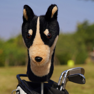 En stock : Housse de tête de golf en peluche pour driver, motif chien, accessoire de golf de haute qualité - Product Image 5